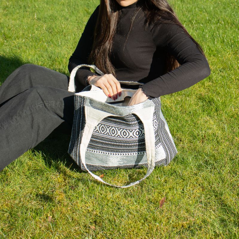 Sacs Naturels Jacquard - Caravane Urbaine - Sac à main