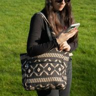 Sacs Naturels Jacquard - Métier du Désert - Sac à main