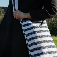Sacs Naturels Jacquard - Atlas Nomade - Cabas Nomade
