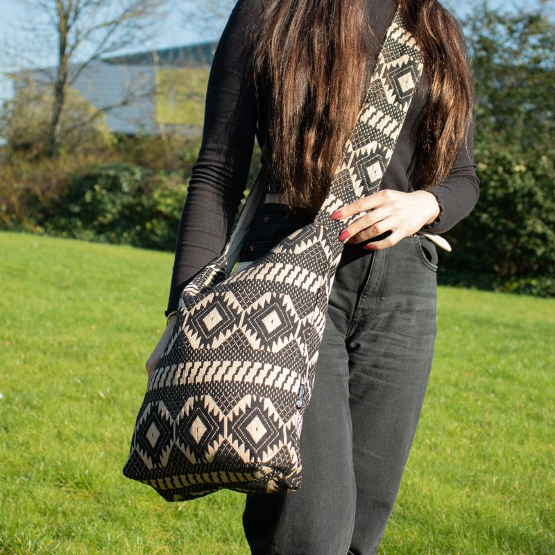 Sacs Naturels Jacquard - Métier du Désert - Cabas Nomade