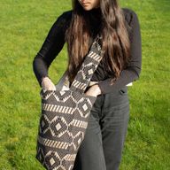Sacs Naturels Jacquard - Métier du Désert - Cabas Nomade