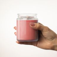 Bougie en Cire de Soja Woodwick – Sans Étiquette : Rose de Minuit