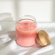 Bougie en Cire de Soja Woodwick – Sans Étiquette : Rose de Minuit