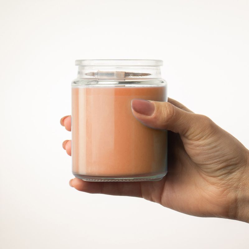 Bougie en Cire de Soja Woodwick – Sans Étiquette : Zeste Forestier