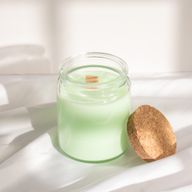 Bougie en Cire de Soja Woodwick – Sans Étiquette: Vigne au crépuscule