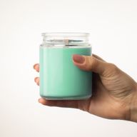 Bougie en Cire de Soja Woodwick – Sans Étiquette : Mousse & Brume