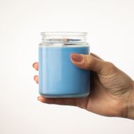 Bougie en Cire de Soja Woodwick – Sans Étiquette : Sauge & Bois de Menthe
