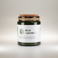Bougie En Cire de Soja Avec Mèche en Bois– Lavande Sauvage