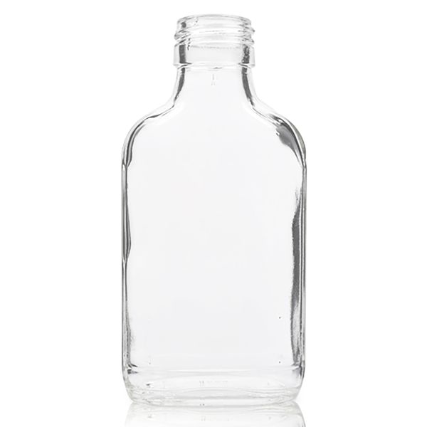 Bouteille en Verre Transparent 500ml avec Bouchon en Aluminium