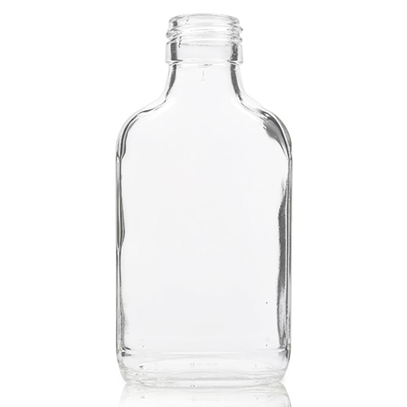 Bouteille en Verre Transparent 500ml avec Bouchon en Aluminium