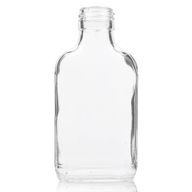 Bouteille en Verre Transparent 500ml avec Bouchon en Aluminium