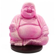 Lampe Bouddha Rieur – Fruit du Dragon – Socle Rond