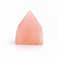 Pointes Polies en Vrac de Pierres Gemmes  - Quartz rose (environ 5 à 6 pièces)