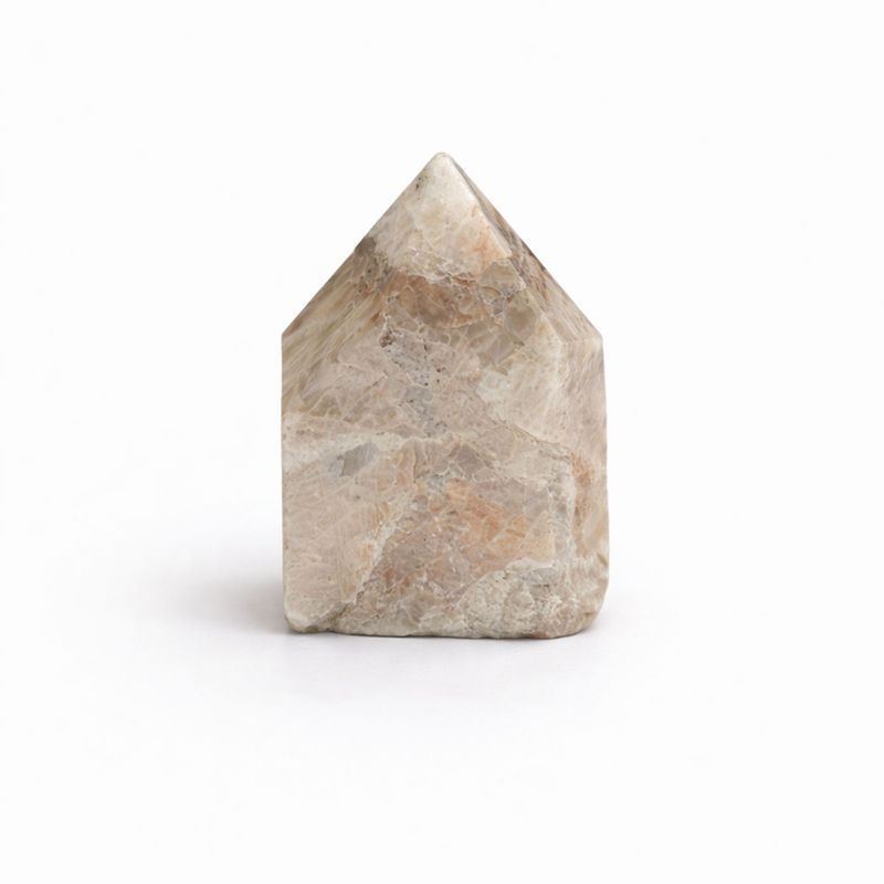 Pointes Polies en Vrac de Pierres Gemmes - Matrice avec tourmaline (environ 5 à 6 pièces)