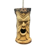 Face de tronc d'arbre - Maison pour oiseaux - Greenman