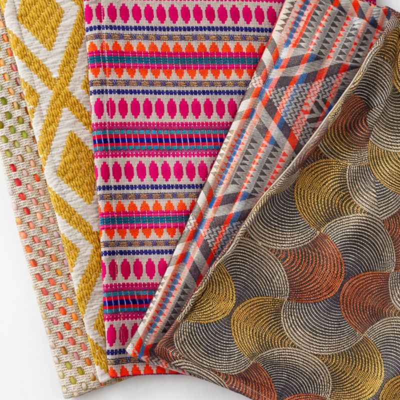 Housse de Coussin Classique - Rayures néon - 45x45 cm