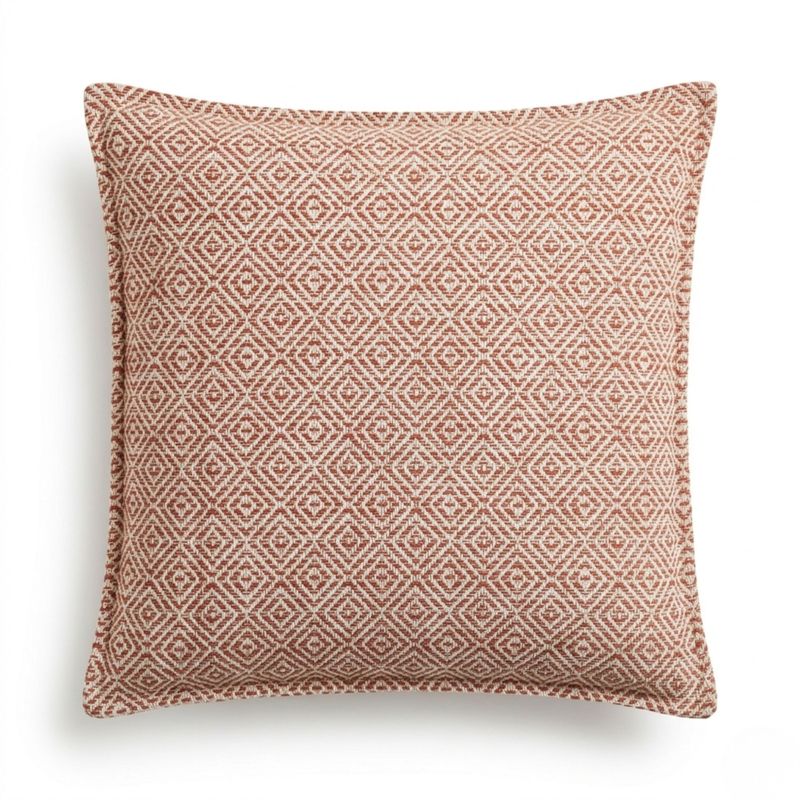 Housse de Coussin Classique - Carreaux bordeaux - 45x45 cm