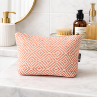 Trousses de Toilette Nomad Sari en Jacquard Indien - Coral Maze