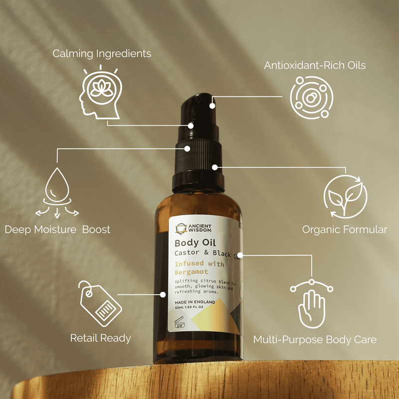 Huile Corporelle Bio 50ml - Bergamote