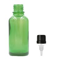 Bouteille Compte-gouttes en Verre Vert 100ml avec Bouchon Compte-gouttes
