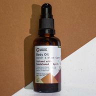 Huile Corporelle Bio 50ml - Bois de Santal & Myrrhe