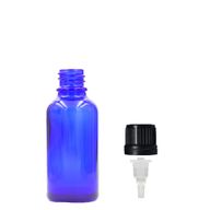Bouteille Compte-gouttes en Verre Bleu de 5ml avec Bouchon Compte-gouttes