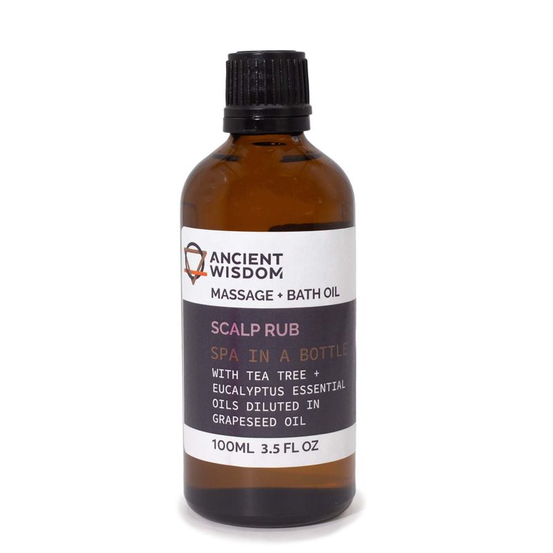 Huile de Bain et de Massage - Cuir Chevelu 100 ml