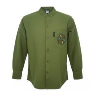 Chemise Nomad Sari Kathmandu - Vert forêt - Moyen