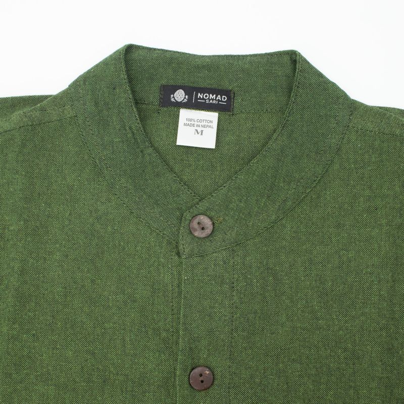 Chemise Nomad Sari Kathmandu - Vert forêt - Moyen