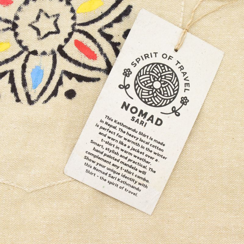 Chemise Nomad Sari Kathmandu - Pierre - Moyen