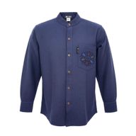 Chemise Nomad Sari Kathmandu - indigo - moyen