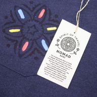 Chemise Nomad Sari Kathmandu - indigo - moyen