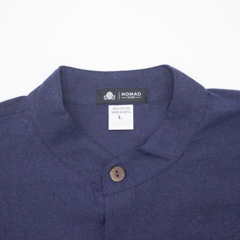 Chemise Nomad Sari Kathmandu - indigo - moyen