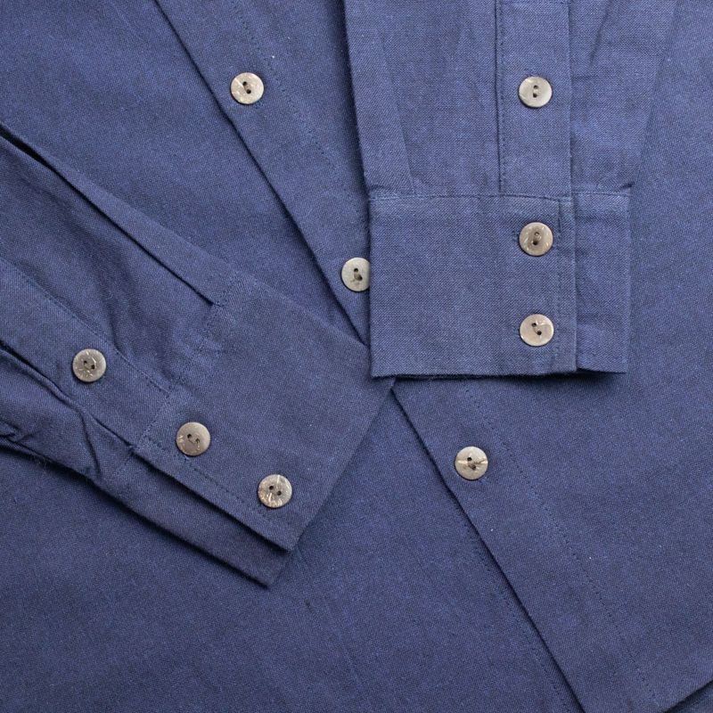 Chemise Nomad Sari Kathmandu - indigo - moyen