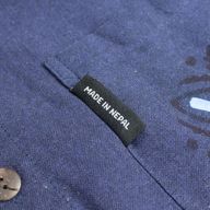Chemise Nomad Sari Kathmandu - indigo - moyen