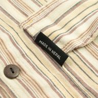 Chemise Nomad Sari Kathmandu - Marron-beige - moyen