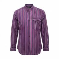Chemise Nomad Sari Kathmandu - Noir Violet - Moyen