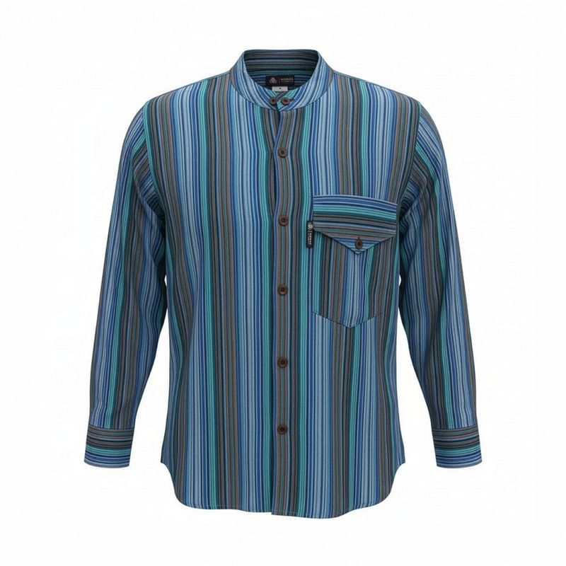 Chemise Nomad Sari - Turquoise - Moyen