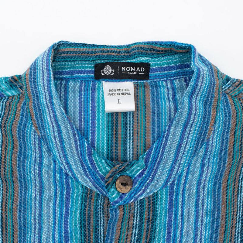 Chemise Nomad Sari - Turquoise - Moyen