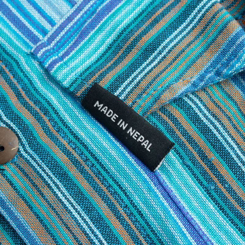 Chemise Nomad Sari - Turquoise - Moyen