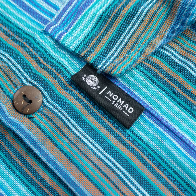 Chemise Nomad Sari - Turquoise - Moyen