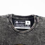 T-shirt Nomad Sari en coton Délavé - Rebel - Charbon - Petit