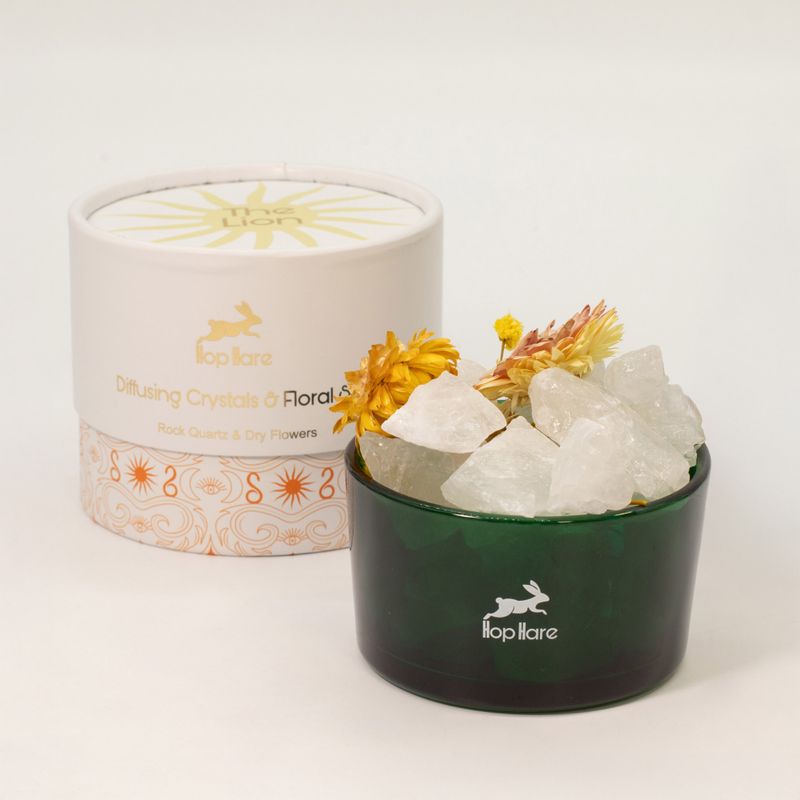 Ensemble De Cristaux Diffuseurs & Floraux Hop Hare - Le Lion
