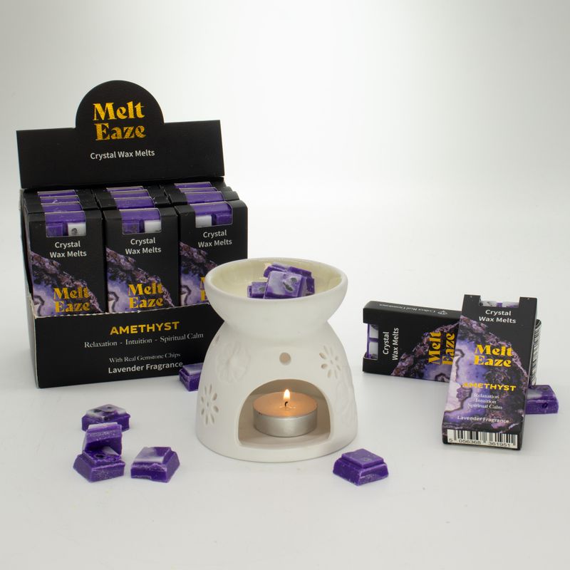 Fondants Parfumés MeltEaze 50g – Rêve d’améthyste – Lavande