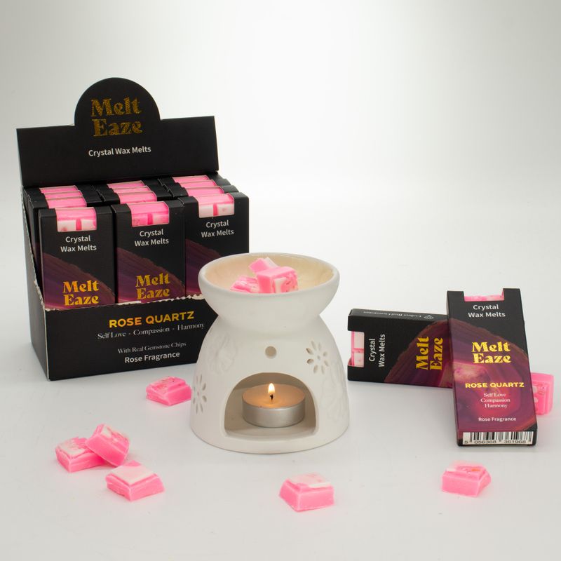 Fondants Parfumés MeltEaze 50g – Amour quartz rose – Rose