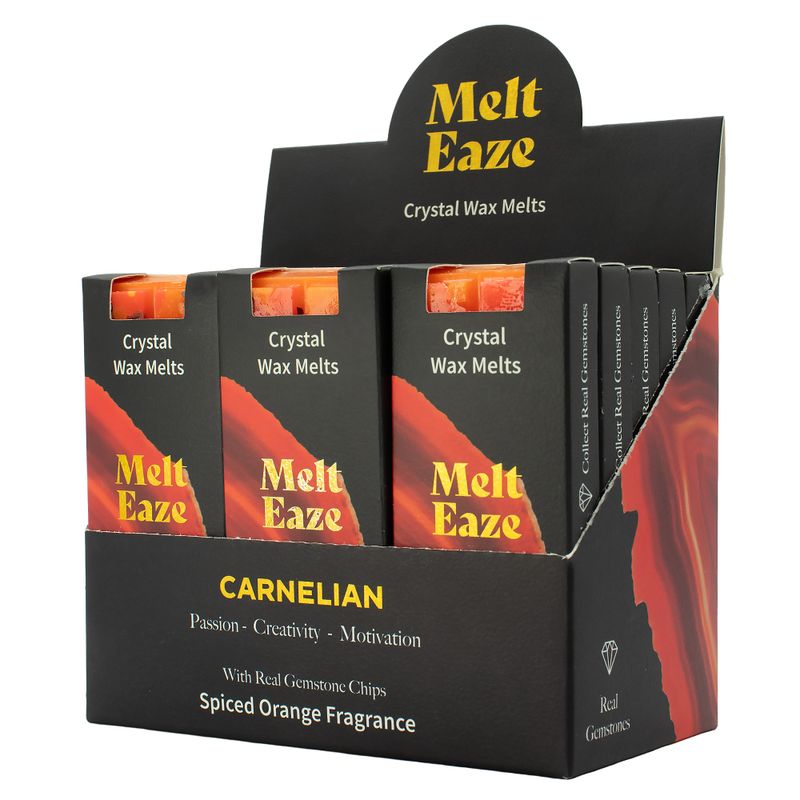Fondants Parfumés MeltEaze 50g – Feu de cornaline – Orange épicée
