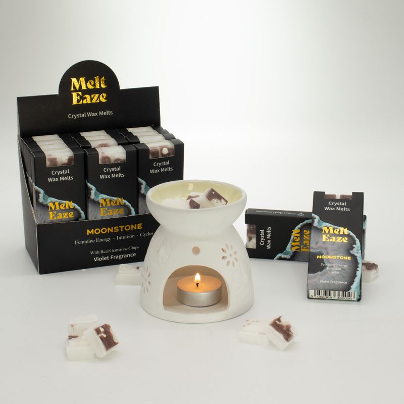 Fondants Parfumés MeltEaze 50g – Éclat de pierre de lune – Violette