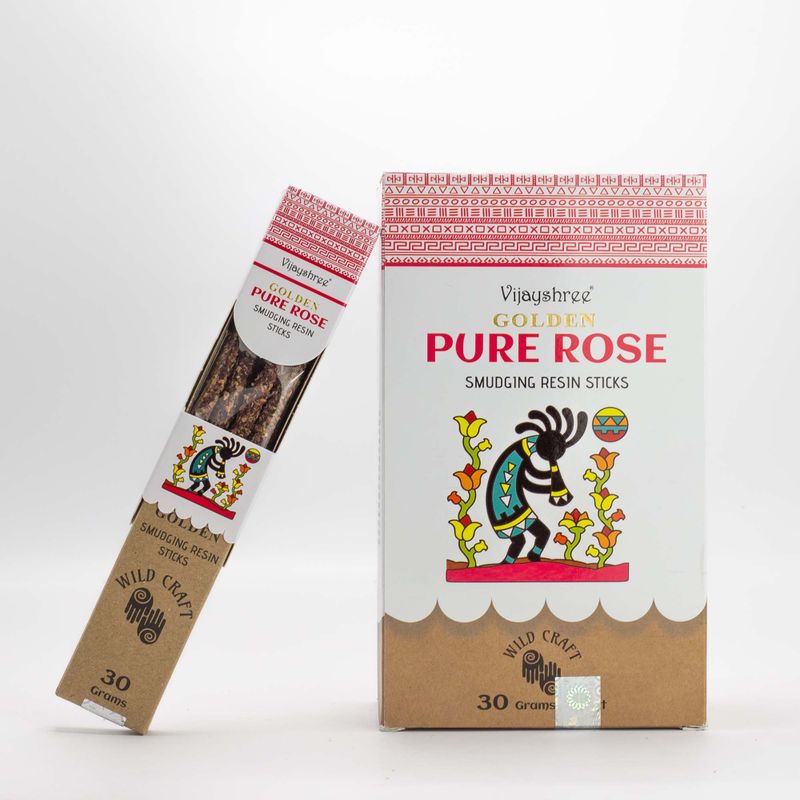 Bâtons de Résine Golden Rose Pure – 30 g