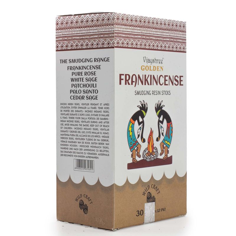 Bâtons de Résine Golden Encens – 30 g