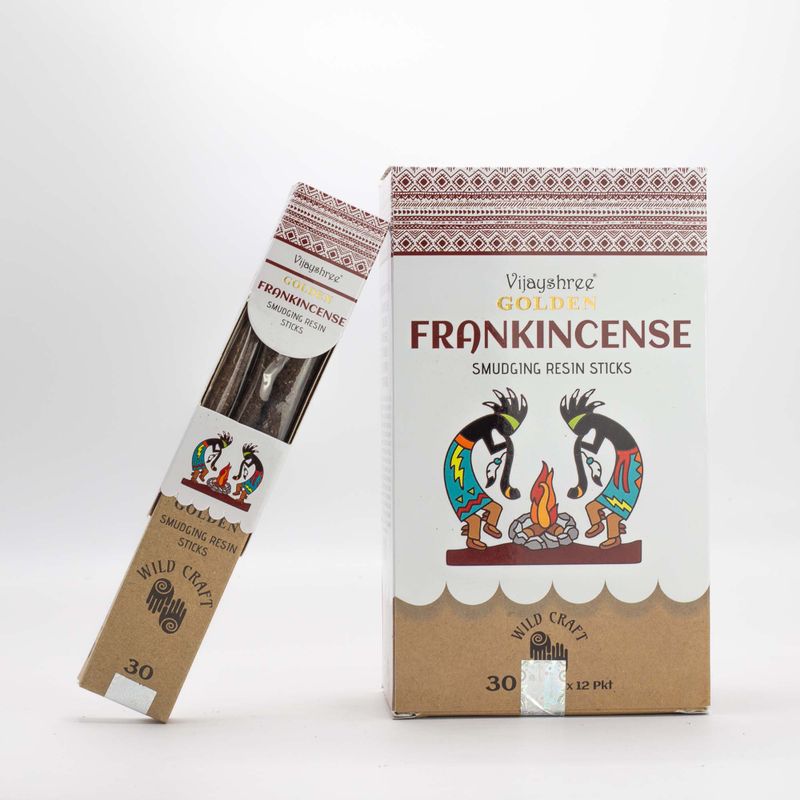 Bâtons de Résine Golden Encens – 30 g